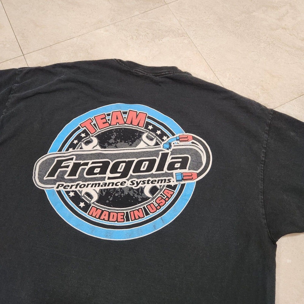 Team Fragola Performance Racing Systems Mens 2XL Promo Racecar Parts T Shirt